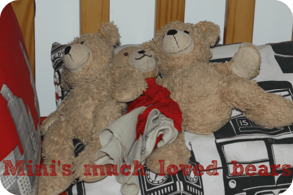 mini's much loved bears