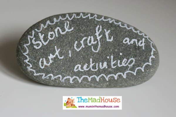 stone art, crafts and activities