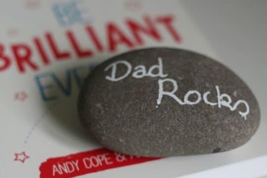 DIY Dad Rocks Paperweight | Fun and Personalized Craft for Father's Day