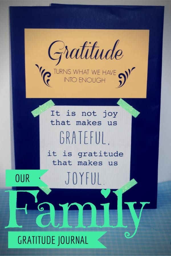 Our Family Gratitude Journal