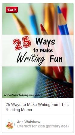 make writing fun