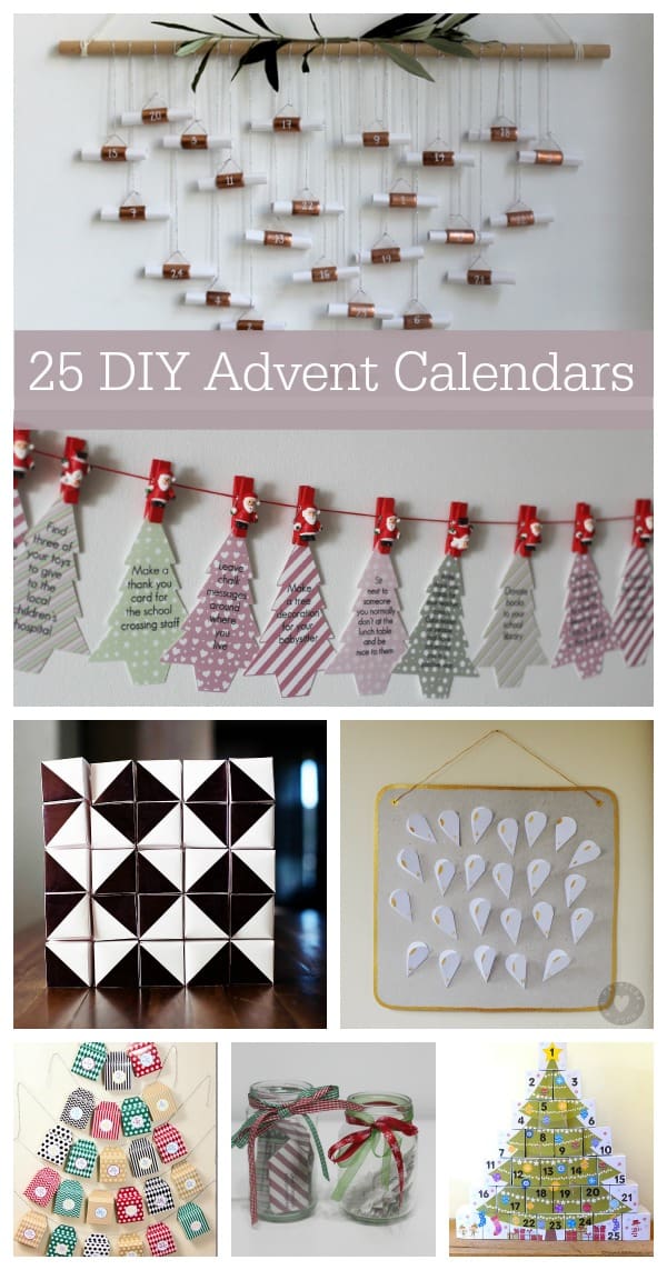 25 Homemade advent calendars