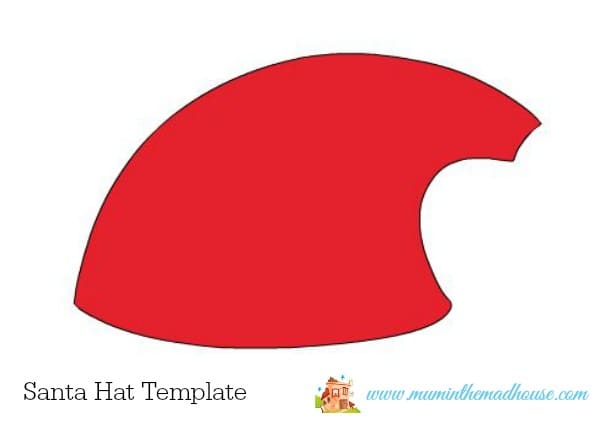 santa hat template