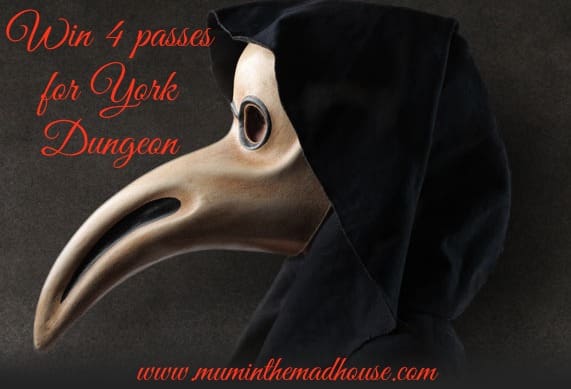 four passes for York Dungeon