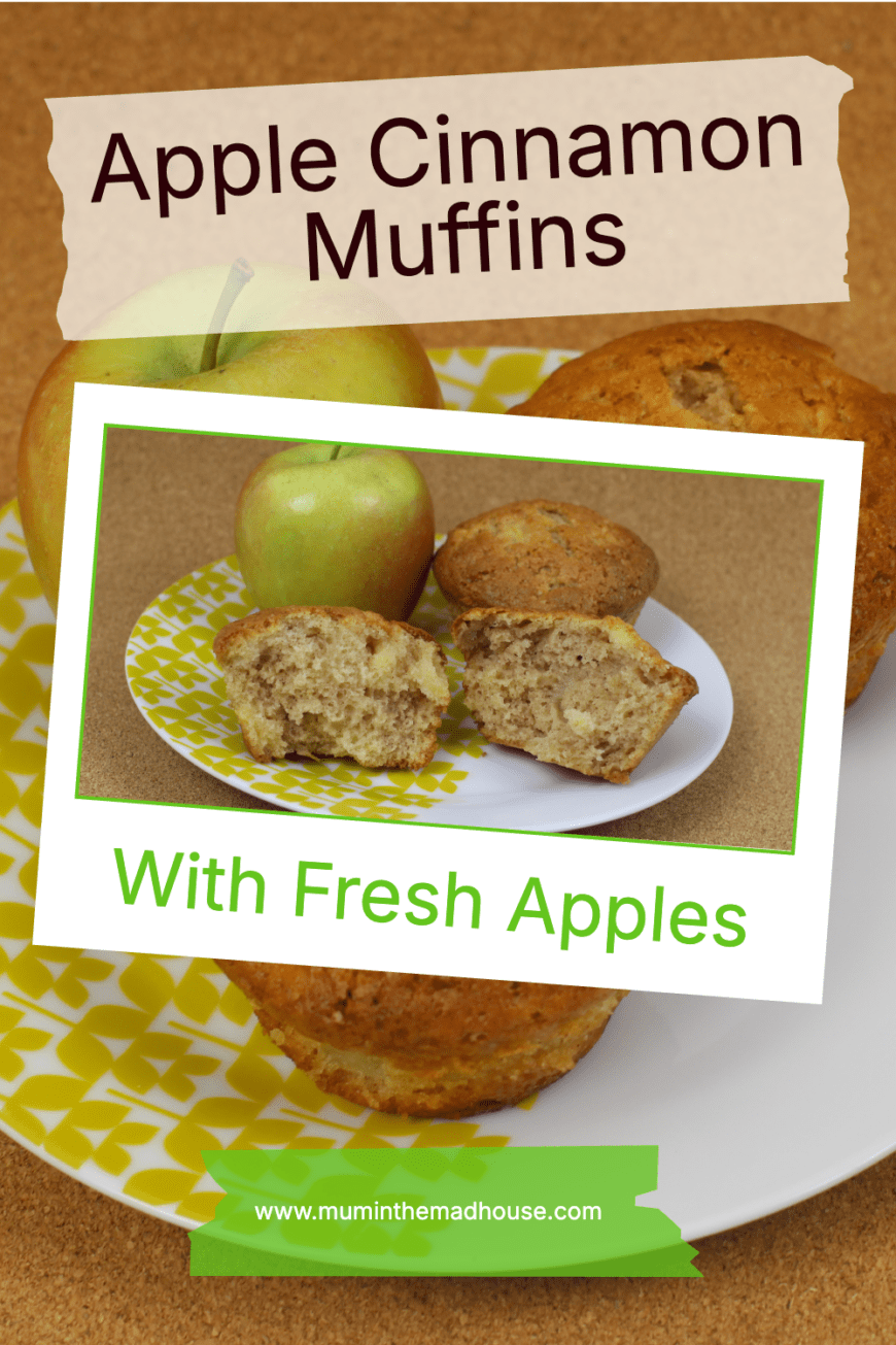 Looking for a delicious and nutritious snack for your kids? These apple muffins are the perfect solution! With fresh apples (rather than applesauce), and just the right amount of sweetness, these muffins are a healthy and easy option for busy parents and even better they are super simple to make with your kids! 