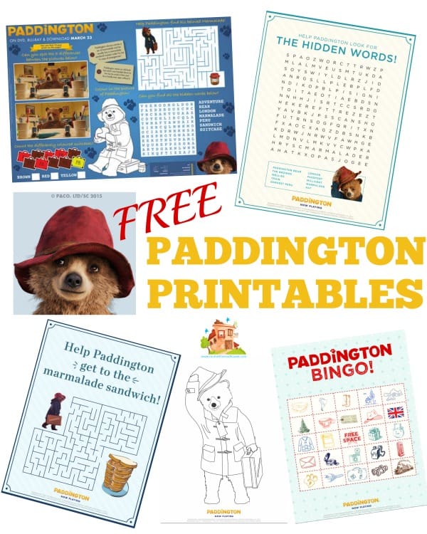 Paddington Bear Crafts, Activities & Free Printables | Fun for Kids | Mum In The Madhouse paddington-bear-crafts-activities-free-printables-fun-for-kids-mum-in-the-madhouse