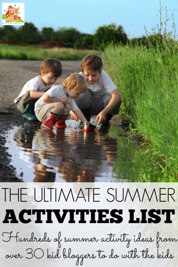 Ultimate summer activity list