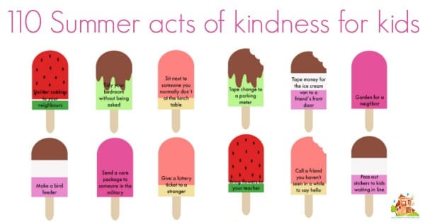 summer acts of kindness facebook