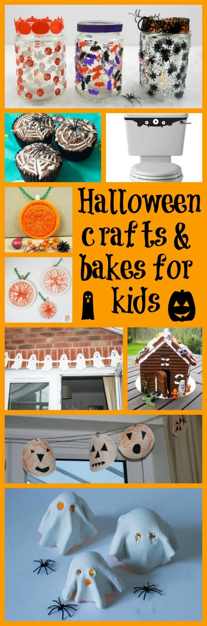 Halloween crafts and bakes for kids