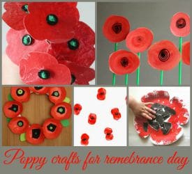 11 poppy crafts for remembrance day