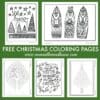 Free Christmas Colouring Pages for Adults and Teens