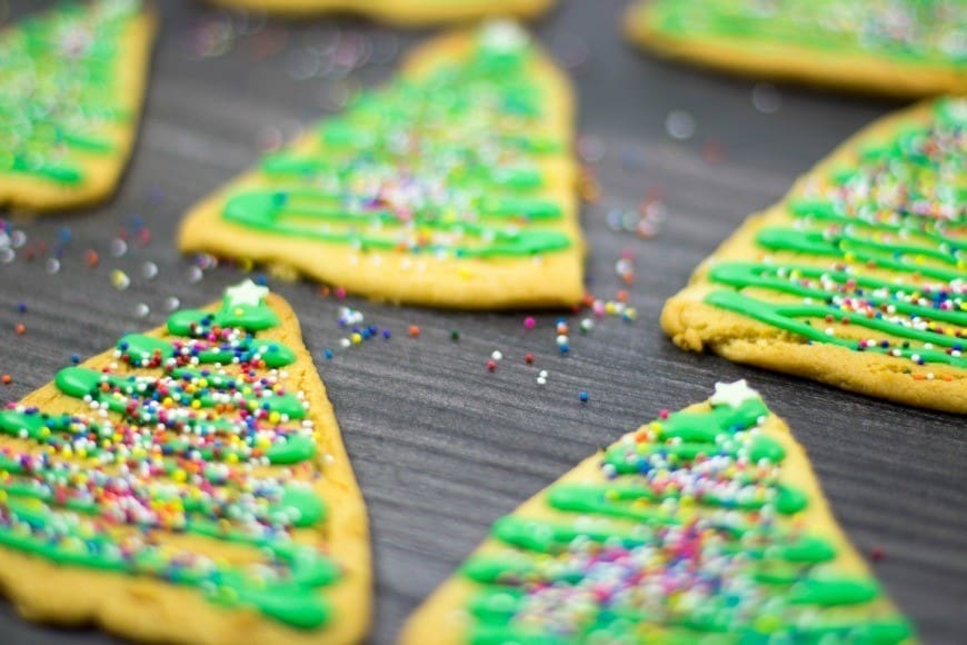 Gingerbread Christmas trees 