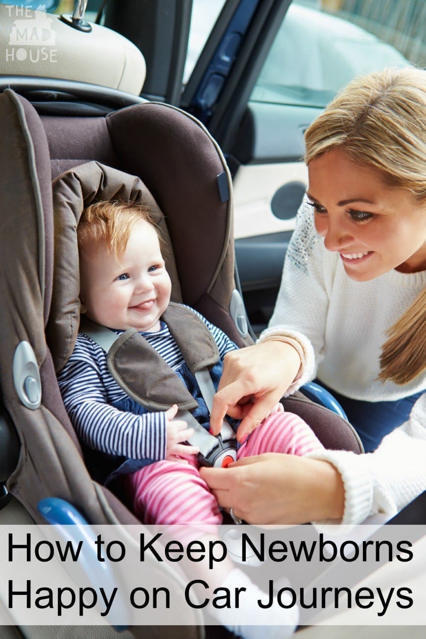 How to Keep Newborns Happy on Car Journeys