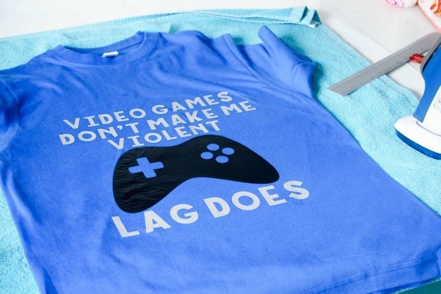 How to make your own "Lag Kills" T-Shirt