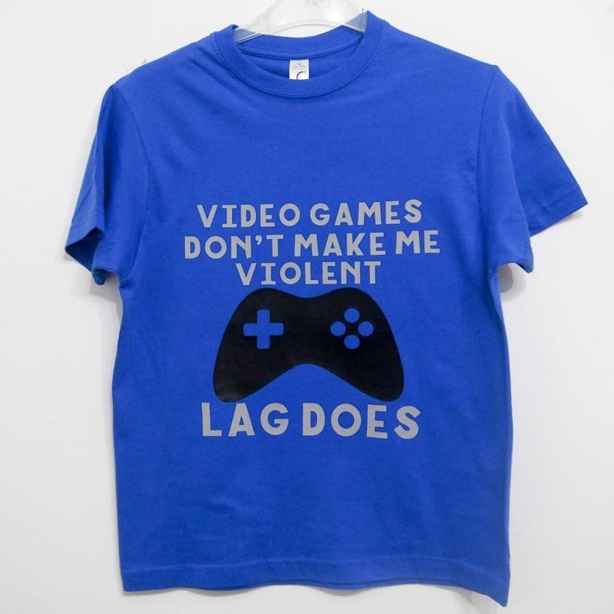 Personalised Lag Kills T-Shirt made on The Explore One