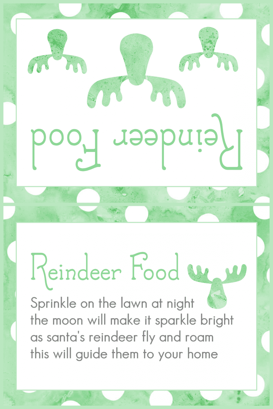 Magic Reindeer Food 2015 - Green Dots