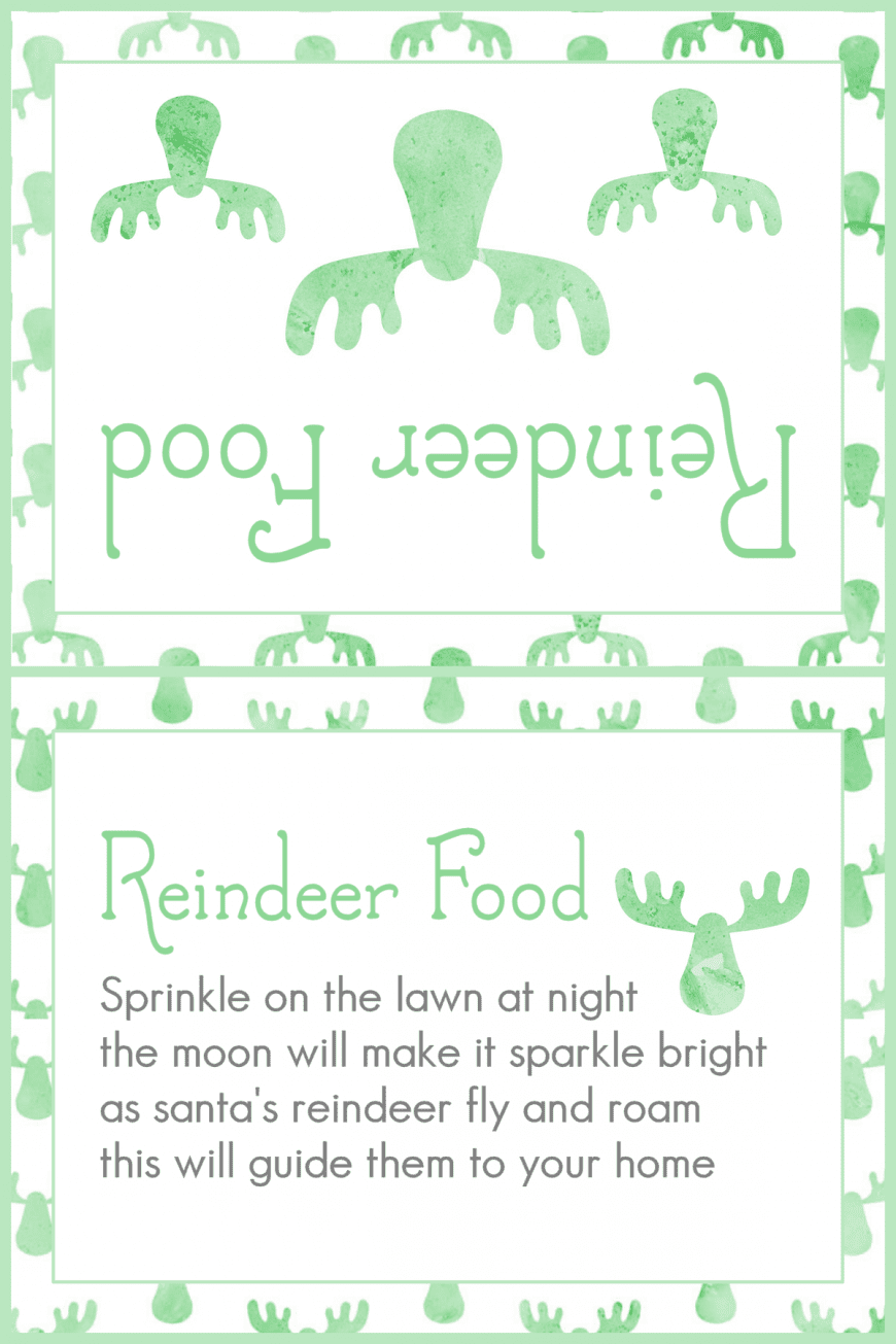 Magic Reindeer Food 2015 - Green Reindeer