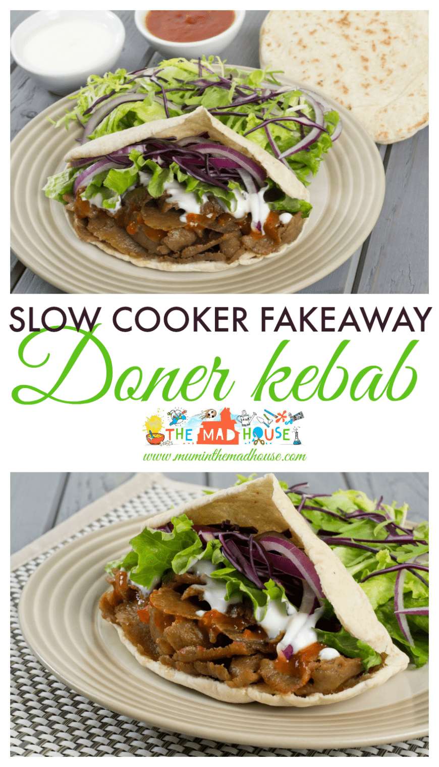 Fakeaway slow cooker doner kebab