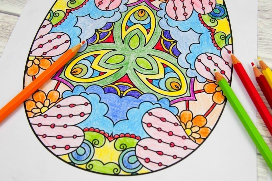 Five intricate Adult easter colouring pages. Download your five free easter egg printables, these decorative Easter egg colouring pages are perfect for adults and children alike. Colouring pages are great for mindfulness and relaxation. 