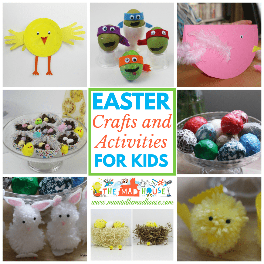 Easter Crafts, Activities and Food for Kids - Looking for Easter crafts, activities and food for families? Well, look no further I have a complete resource of them all in one place for you, including DIY Crafts, Easter recipes, Egg Decorating, Cards and simple art activities for kids