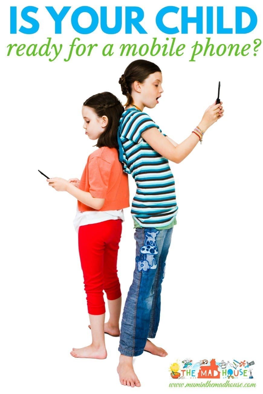 What age is the right age to buy your child a mobile phone? Is your teen or tween ready for a cell phone? Parents share their opinion, plus fab free usage printable
