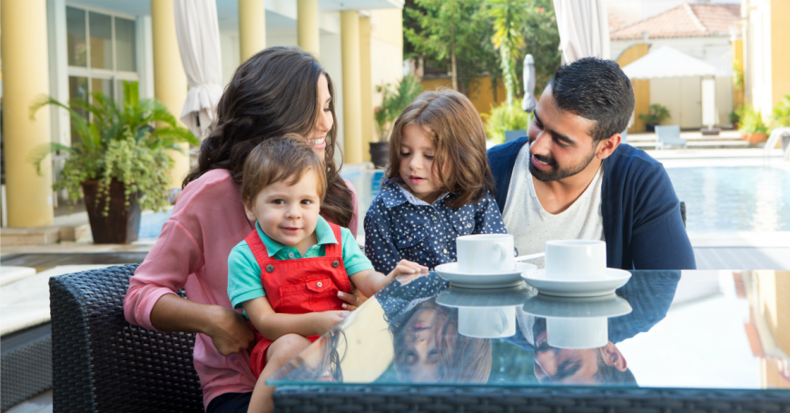 5 tips for choosing a family friendly hotel. What you need to consider when choosing a hotel room for your family. 