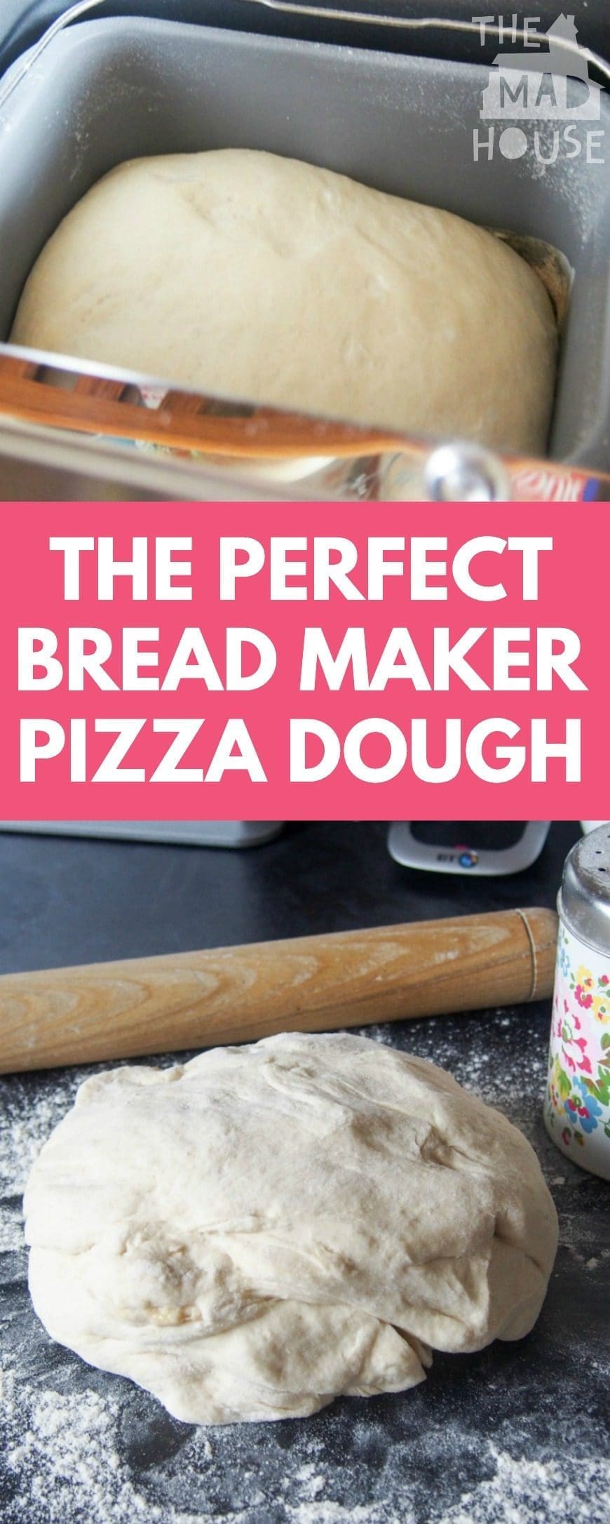 A delicious and fail-safe recipe for perfect breadmaker pizza dough every time. How to make the perfect bread maker pizza dough