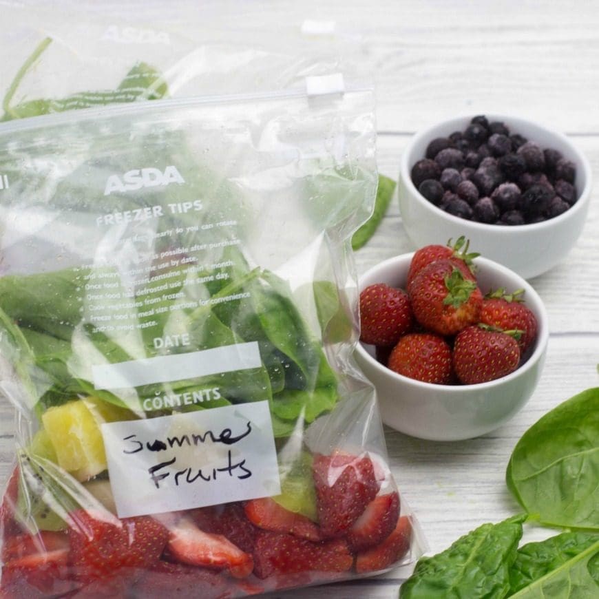 5 Make-ahead smoothie packs for kids