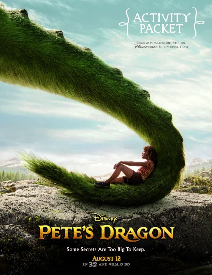 A fabulous selection of Pete's Dragon Colouring and Activity pages to print. Celebrate Pete's Dragon with this activity packet