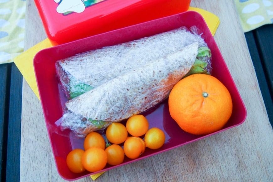 For lunchboxes we wrap these in clingfilm when rolled.  