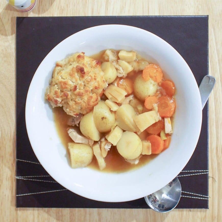 Waste-busting, family friendly bubble and squeak soup. This delicious and healthy family meal is simple to make and a great way of using leftovers. 