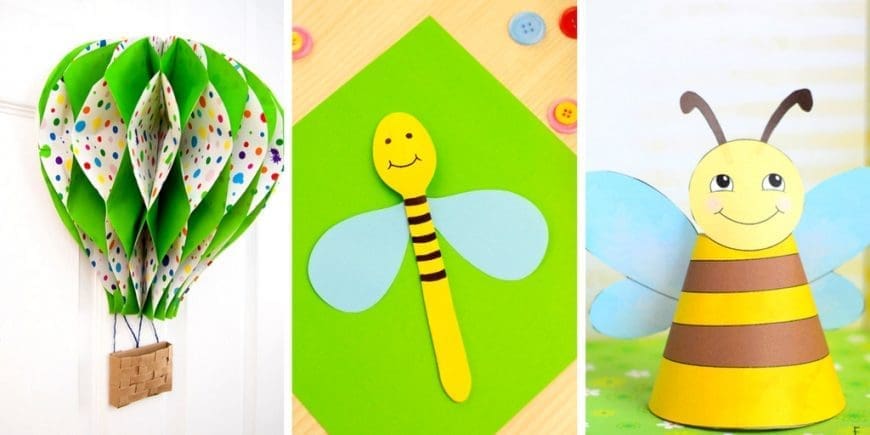 20 Fun and Adorable Spring Crafts for Kids