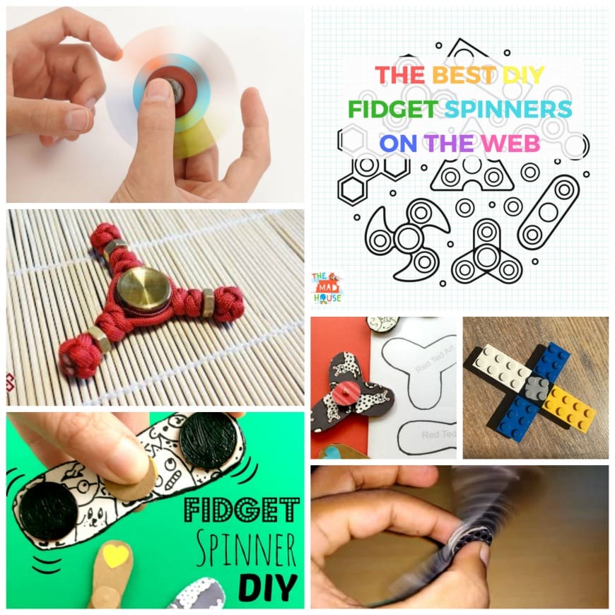 The best DIY fidget spinners on the web for children to make