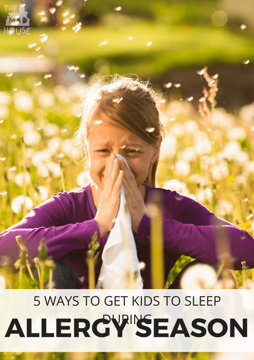 5 Ways to Get the Kids to Sleep During Allergy Season