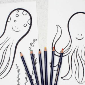 Octopus Colouring Pages for Kids