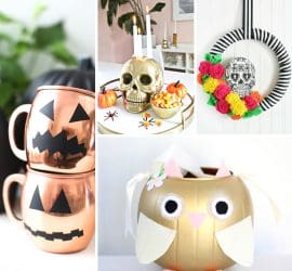 Do you love Halloween? It is a fab excuse to get you and the kids crafting and I adore these Creative DIY Halloween Crafts