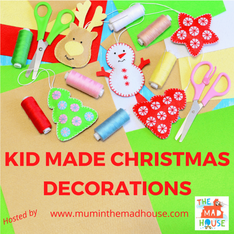 A Month of KidMade Christmas Decorations Creative Holiday Crafts
