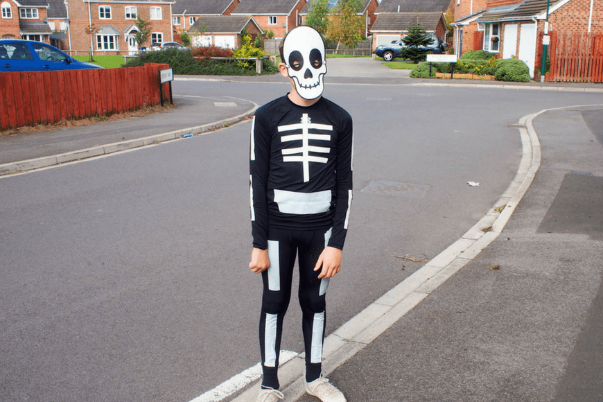 Skeleton Costume - Glow in the Dark
