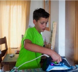 Five ways to encourage your teens to do the ironing