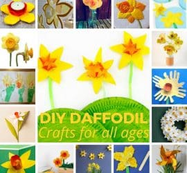 DIY Daffodil Crafts for kids