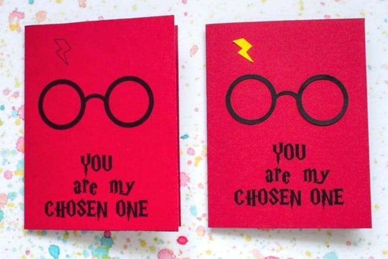 Free Printable Harry Potter Valentines Card – Magical &amp; Fun!