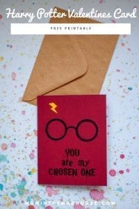 Free Printable Harry Potter Valentines Card – Magical &amp; Fun!