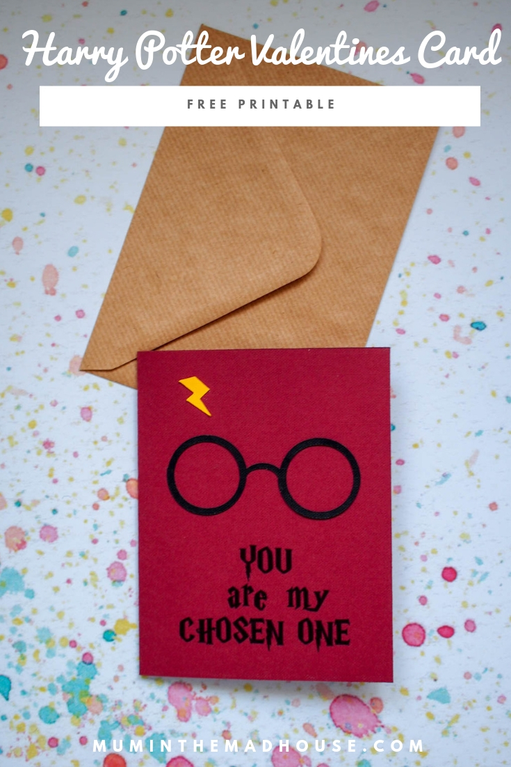 Show them how much you love them with our fab free  printable Harry Potter card - a real touch of magic. Make it a magical valentines day with this fantastic free printable Harry Potter valentines card. 