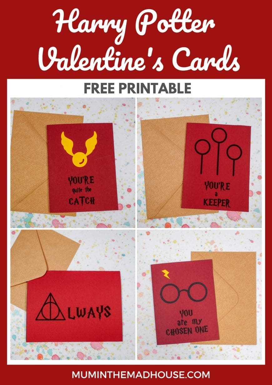 Celebrate Valentine's Day with style using Printable Harry Potter Valentine Cards! Send your loved one a magical Harry Potter card.