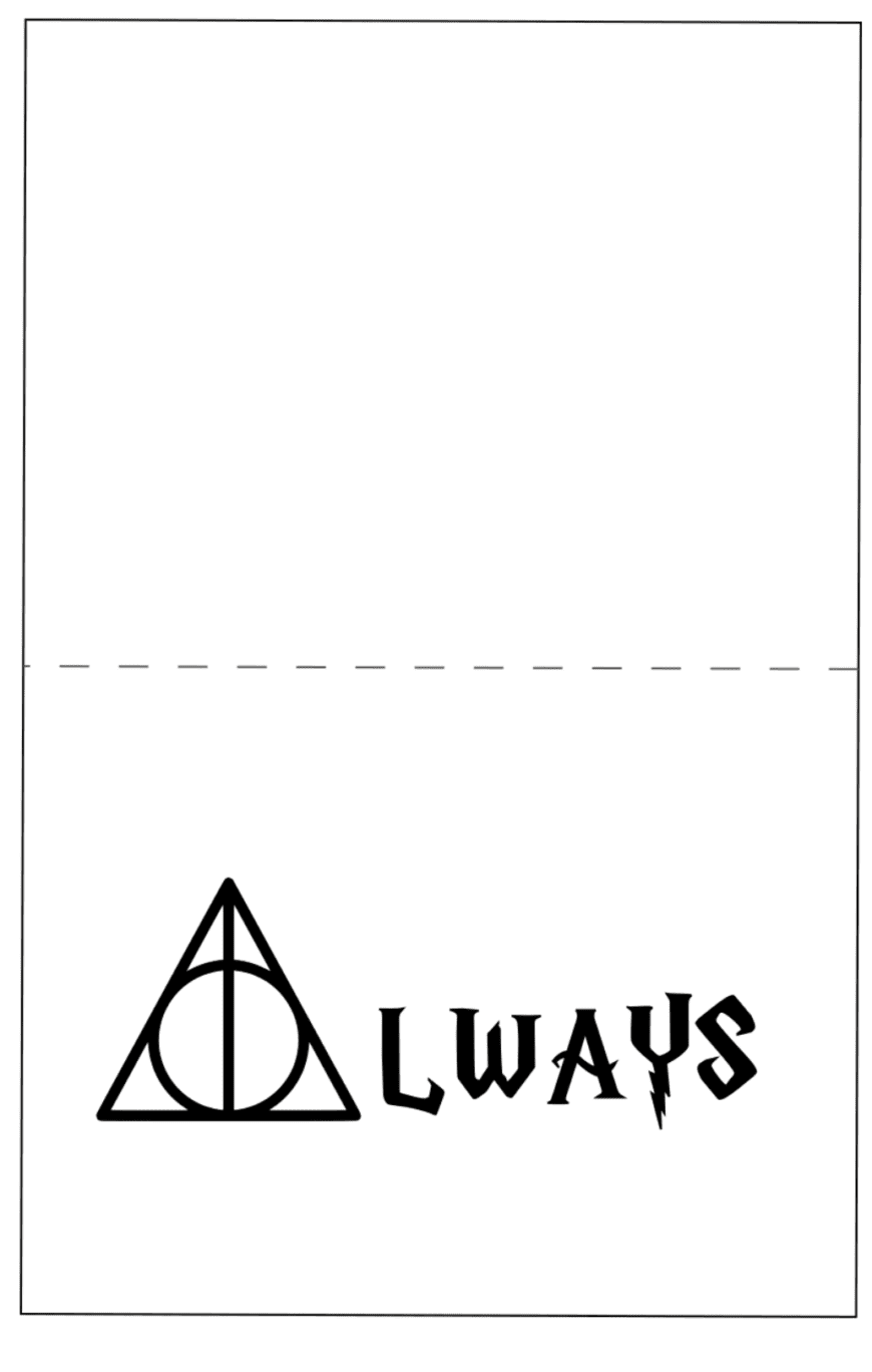Always Harry Potter Card | Mum In The Madhouse