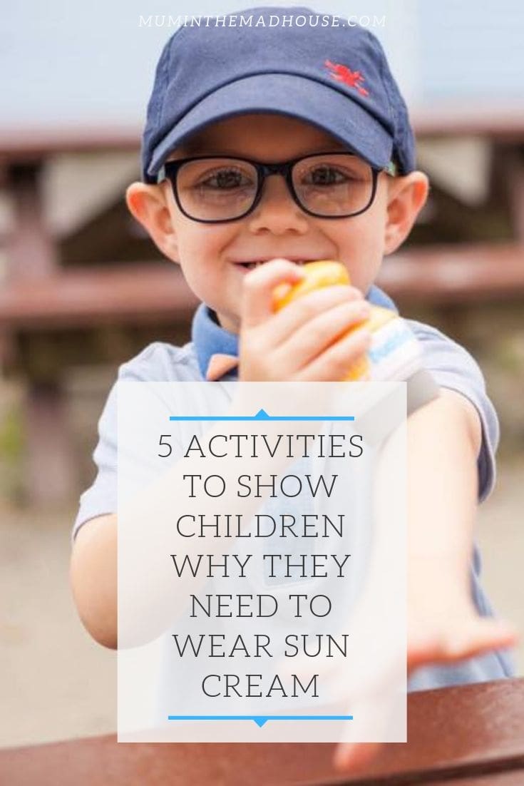 5 activities to show children why they need to wae sun scream. I love things that create independence in kids and allows them to look after themselves. Solar Buddies easy, mess-free and independent way of applying suncream.