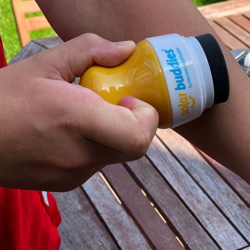  love things that create independence in kids and allows them to look after themselves. Solar Buddies easy, mess-free and independent way of applying suncream.
