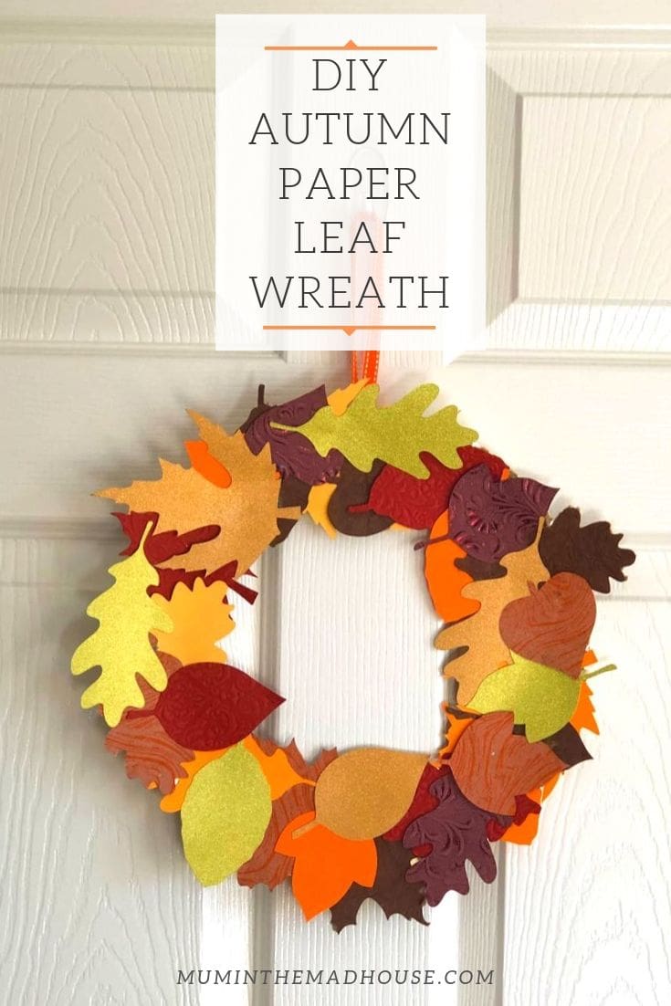 Follow our simple tutorial to make a  Autumnal Paper Leaf DIY Wreath  that you can coordinate to your Fall decor. 