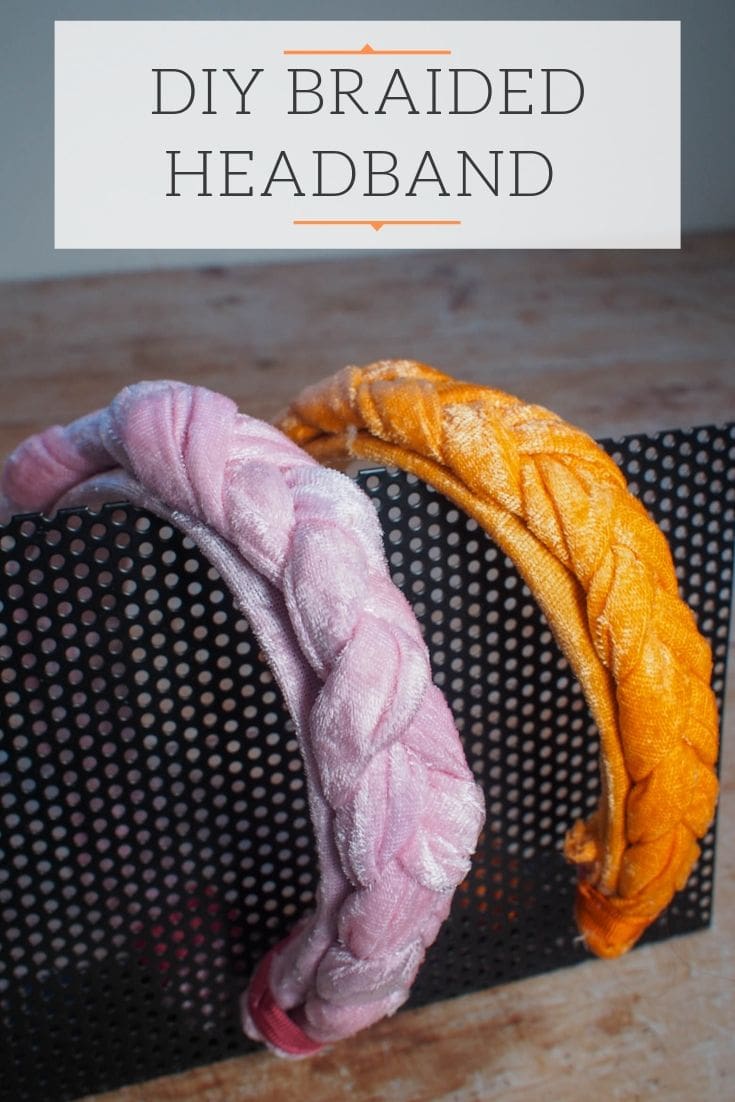 Make a beautiful velvet alice band style braided or plaited headbands. Just follow our step by step instructions make your own DIY braided headband.