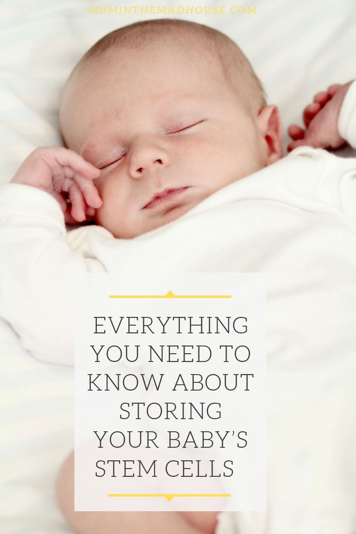 Everything you need to know about storing your baby’s stem cells  